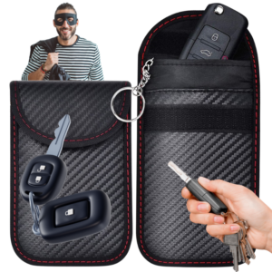 POKROWIEC ETUI NA KLUCZYKI KEYLESS BLOKADA ANTYKRADZIEŻOWE OCHRONA KLUCZYKA (tds0509)