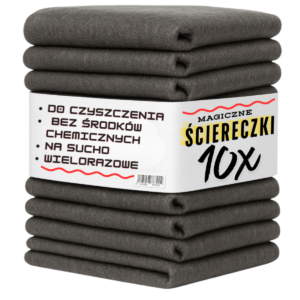 Ściereczka magiczna do luster - 10 sztuk (tds0563)