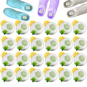 24x KULKI ZAPACHOWE DO BUTÓW SZAFY POCHŁANIAJĄCE ZAPACH - ODŚWIEŻAJĄCE