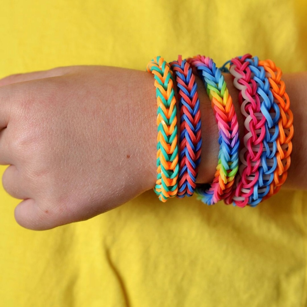 GUMKI DO ROBIENIA BRANSOLETEK BIŻUTERII ZESTAW GUMEK LOOM BANDS ETUI 1500 - obrazek 10