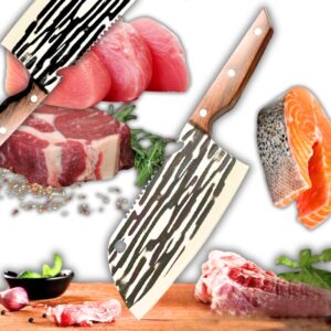 OSTRY TASAK KUCHENNY JAPOŃSKI NÓŻ SZEFA DO MIĘS RYB WARZYW - Matsuyama