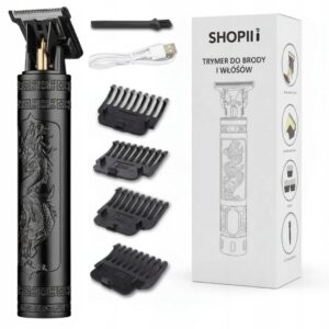 TRYMER MASZYNKA GOLARKA DO STRZYŻENIA GOLENIA BRODY WŁOSÓW ZAROSTU BLACK