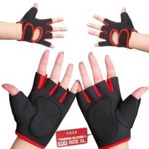 RĘKAWICZKI DO ĆWICZEŃ SIŁOWYCH SIŁOWNIA TRENING CROSSFIT FITNESS ROZMIAR XL