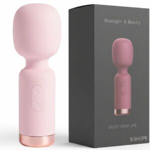 DYSKRETNY WIBRATOR KOMPAKTOWY MINI WIBRATOR DLA KOBIET - 10 TRYBÓW - USB