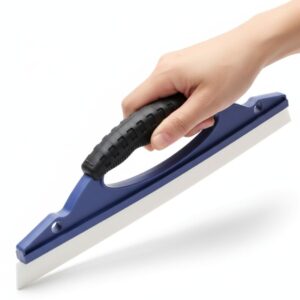 ŚCIĄGACZKA SILIKONOWA DO WODY FOLII SAMOCHODOWA RAKLA Z UCHWYTEM MIĘKKA PRO